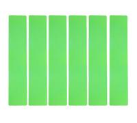 Alipis Kit de Marquage de Terrain 6 Pièces en PVC Vert Marqueurs au Sol pour Tennis Basketball et Pickleball Lignes Temporaires et Angles Droits Outil D’Entraînement Sportif