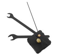 Alipis Kit de Mécanisme D'horloge Silencieux à Quartz avec 4 28 Mm, Kit de Réparation DIY pour Horloge Murale, Pièces D'horlogerie Compatibles pour Maison, Bureau et École