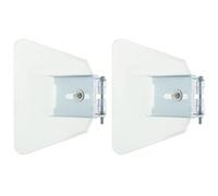 Alipis Kit de Protection Oculaire 2 Pièces pour Meuleuse D’Établi Bouclier Transparent en ABS et Acier Inoxydable Dispositif de Garde Vis Incluses Compatible Machines Miniatures