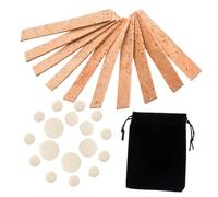 Alipis Kit de Réparation Clarinette Tampons Liège Durables pour Clé et Joint Anche Accessoires de Remplacement pour Instrument à Vent