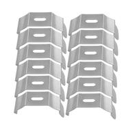 Alipis Kit De Réparation De Stores 50 Pièces Fixations De Lattes De Stores Verticaux Accessoires De Traitement De Fenêtre Faits Main