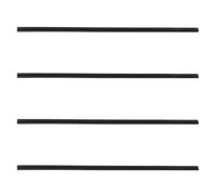 Alipis Kit de Réparation pour Semelles de Snowboard 4 Bâtonnets Noirs Bougies de Fartage pour Entretien Ski et Snowboard Outils de Fartage de Ski pour Réglage et Réparation Rapide des