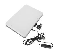 Alipis Kit d'Éclairage Photographique LED 11 Pouces 5V2A Panneau Lumineux Portable Réglable pour Streaming Vidéo en Direct et Studio Photo, Lumière Photo Professionnelle Gradation