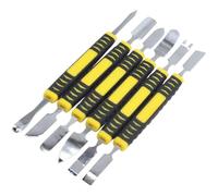 Alipis Kit d'Ouverture de Téléphone Portable 6 Pièces en Acier Inoxydable Levier Métallique et Embout Précis pour Démontage de Processeur Mémoire et Carte Mère