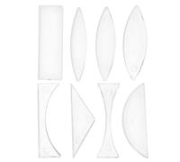 Alipis Kit Optique Acrylique Lentilles Convexes et Concaves pour Expériences de Physique Classe Éducatif et Réutilisable pour Démonstrations Propagation Réflexion et Réfraction Lumière