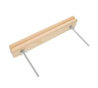 Alipis Kit Presse à Reliure en Bois de Pin 25×3,8 Cm avec 2 Vis Réglables, Outil de Pressage Manuel pour Carton de Reliure de Livres, Accessoires et Outils de Précision pour Fabrication