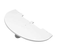 Alipis la Mise en réseau Petite étagère d'angle étagère Murale sans perçage Voiture Etagere Rangement étagère Rangement routeur Accessoires Support de Stockage étagère DVD en Bois Blanche