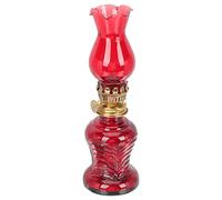 Alipis Lampe À Pétrole Domestique Éclairage De Secours Couvercle en Verre Style Vintage Romantique pour Le Camping