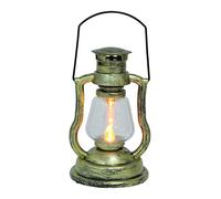 Alipis Lampe Rétro Rechargeable sans Batterie Lampe à Kérosène Décorative Portable pour Ambiance Festive et Décoration Maison Créative Style Ancien