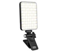 Alipis Lampe Selfie LED Portable Réglable pour Vidéo et Streaming Lumière Compacte et Rechargeable pour Ordinateur Éclairage Ajustable pour Conférences et Éducation Ligne