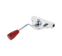 Alipis Levier de Commande des Gaz Hors-bord Argenté Push-pull, Ensemble Levier Accélérateur Manuel pour Camion Malaxeur, Câble Commande Moteur, Usage Chantier, Robuste et Précis