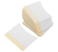 Alipis Lingettes Démaquillantes Protection Peau Multifonctionnelle 40 Pièces en Coton Blanc pour Extensions de Cils Voyage