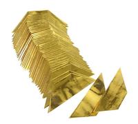 Alipis Lingots de Papier Sacrifiés Semi-finition Dorés et Multicolores 1000 Pièces 11,5 X 4 Cm pour Culte des Ancêtres et Fournitures Jour du Nettoyage des Tombes, Papier Origami