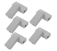 Alipis Lot de 10 Borniers à Vis en Cuivre 25-16 Mm² avec Barre Omnibus Métallique Bornier de Connexion et Mise à la Terre pour Installation Industrielle et Automobile Ac80V