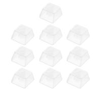 Alipis Lot de 10 Capuchons Transparents R4 en Plastique pour Touches de Clavier Mécanique Protection Solide Anti-Empreintes Compatible Rétroéclairage pour Gamers et Usage Bureautique