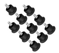Alipis Lot de 10 Coussinets Épais en Caoutchouc pour Pieds de Chaise Roulante Butées Fixes Anti-Rayures pour Sol en Bois Protection Silencieuse et Solide pour Meubles de Bureau