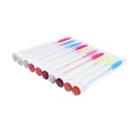 Alipis Lot de 10 Tubes de Mascara Vides Transparents 8 Ml Étanches Rechargeables pour Extensions de Cils Outil de Maquillage Professionnel Usage Personnel Couleur Aléatoire