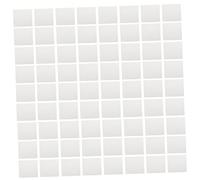 Alipis Lot de 100 Masques en Coton Jetable Facial Petite Taille pour Soins du Visage Usage Unique pour Salons de Beauté Applications Multiples