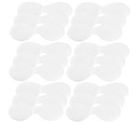 Alipis Lot de 100 Masques Yeux en Papier Non Tissé, Compresse Hydratante et Respirante pour Soins des Yeux en Voyage et Détente