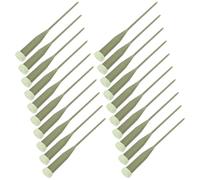 Alipis Lot de 100 Tubes d'Arrosage en Plastique pour Fleurs 145 MM Couleur Vert Militaire Tubes à Eau Floraux pour Compositions et Bouturage Accessoires Indispensables pour