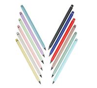 Alipis Lot de 12 Crayons Éternels sans Encre en Plastique Design Créatif, Réduisant de Taillage, pour Présents et Débutants