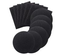 Alipis Lot de 12 Filtres à Charbon pour Poubelle Cuisine Et Bac à Compost, Coton Filtrant, Anti-odeurs Absorbants, Adaptés Aux Déchets Domestiques Et Compost, Filtration Écologique sans Odeur