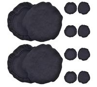 Alipis Lot de 12 Housses pour Casque Audio en Tissu Extensible Coussinets d'oreille Réutilisables et Lavables Protection Anti-Poussière et Anti-Transpiration pour Écouteurs 6-85 CM