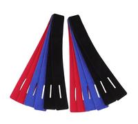 Alipis Lot de 12 Sangles de Protection pour Cannes à pêche : Attaches élastiques, Supports de câbles et Sangles universelles pour la Gestion des Cannes.