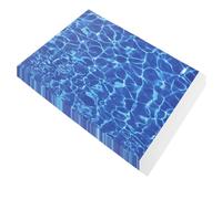 Alipis Lot de 15 Autocollants Effet Ondulations d'Eau Bleu Profond 30 X 21 CM Film Adhésif Flexible pour Décor de Table de Sable Maquettes Architecturales et Dioramas Réalistes