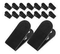 Alipis Lot de 16 Clips de Sécurité Universels pour Tapis de Course Pince d'Arrêt d'urgence Noire Accessoires de Rechange Compatibles pour Câble de Sécurité Protection Essentielle pour