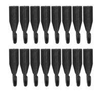 Alipis Lot de 16 Crochets en Plastique Noir 10mm pour Micro-ondes Crochets Multifonctionnels en S pour Suspendre Ustensiles Cuisine et Serviettes Pratique pour Organisation Maison