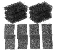 Alipis Lot de 16 Éponges à Pointillé Noir 4x6x1 Cm pour Maquillage Effet Spécial Halloween, Éponge Dense Sécurisée, Accessoires Cosmétiques pour Visage et Corps, pour Théâtre et Fêtes