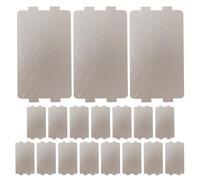 Alipis Lot de 18 Plaques de Mica Isolantes Universelles pour Micro-Ondes 116 X 65 CM Feuille Ignifuge Résistante à L’Huile pour Protection et Remplacement Accessoires de Cuisson