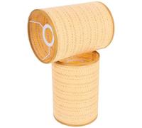 Alipis Lot de 2 Abat-Jour en Rotin Tissé pour Lampe de Table E27/E14 Style Rustique Diamètre 11 Pouces Couleur Naturelle Remplacement D’Abat-Jour pour Lampadaire pour Chambre et