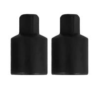 Alipis Lot de 2 Adaptateurs à Impact en Acier au Vanadium, Convertisseur 1/2 vers 3/8 Verrouillage à Bille, Réducteur D'entraînement Robuste pour Douilles, pour Outils Électriques