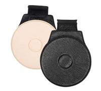 Alipis Lot de 2 Coussins Pivotants pour Siège Auto 360° Noir et Beige, Confort Textile, Portable, Adaptés Femmes Enceintes et Personnes Âgées, Accessoires Voiture Polyvalents Hiver