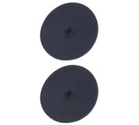 Alipis Lot de 2 Disques de Nettoyage pour Machine à Café en Caoutchouc Noir, Précision Découpée, pour Groupe de Percolation, Nettoyage par -lavage