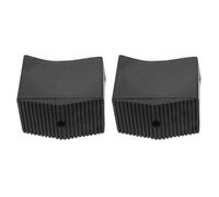 Alipis Lot de 2 Embouts en Caoutchouc pour Pieds D’Échelle 2,5X5 CM, Patins Antidérapants Souples et Résistants pour Protection Sol, Accessoires pour Échelle Domestique