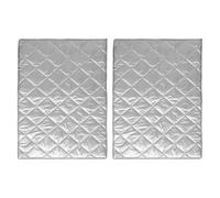 Alipis Lot de 2 Housses de Protection pour réfrigérateur d'extérieur 100 x 70 cm, Mini Protection pour réfrigérateur/Parasol avec Isolation et Aimant, étanche et Protection UV pour Le