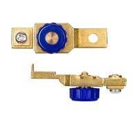 Alipis Lot de 2 Interrupteurs de Déconnexion Batterie Moto Étanches Bouton Rotatif, Coupe-circuit D'arrêt Haute Intensité pour Guidon, Compatible Multi-modèles, Dispositif Sécurité