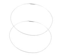 Alipis Lot De 2 Joints De Porte De Lave-linge à Chargement Frontal En Acier Inoxydable, Diamètre 34 Cm, Loquet à Ressort, Pièces De Rechange Pour Machine à Laver, Housse Protection Étanche