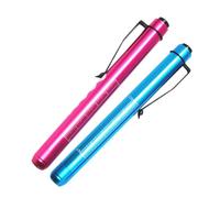 Alipis Lot de 2 Lampes Stylo Médicales LED pour Examen Buccal et Pupilles Mini Lampe Portable sans Piles Boîtier Alliage d'Aluminium Lumière Blanche Usage Professionnel Médical