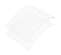 Alipis Lot de 2 Lentilles de Remplacement pour Écran de Protection de Masque Anti-poussière en Verre Acrylique 3 Mm Transparent pour Ponçage Industriel, Découpe et Meulage, Visière