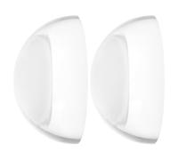 Alipis Lot de 2 Loupes à Dôme Acrylique Transparentes 5,8 Cm X10, Loupe de Lecture Portable pour Bureau et Seniors, Presse-Papier Demi-sphérique Stable, pour Journaux et Documents