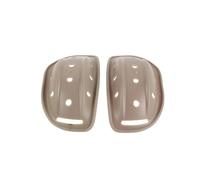 Alipis Lot de 2 Mentonnières de Casque Couleur Ivoire, Mentonnière de Protection pour Moto, Vélo Électrique et Skateboard Garçon et Filles, Protection Robuste du Menton pour Sports