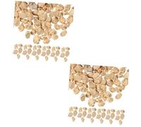 Alipis Lot De 2 Pierres De Diorama pour Aménagement Paysager Mini Pots De Fleurs Gravier Table De Sable Modèle De Rivière Gravier pour Aquarium Galets Miniatures