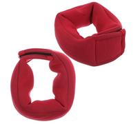Alipis Lot de 2 Poids Lestés Réglables pour Poignets et Chevilles Paquet de Sable Rouge 2 Pcs en Nylon Résistant Bracelet D’Entraînement Fitness pour Marche Yoga Pilates et Course