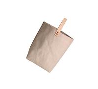 Alipis Lot De 2 Porte- À Vin Robustes en Papier Lavé Gris Pierre Réutilisables pour Le Rangement Les Et Les Événements