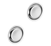 Alipis Lot De 2 Porte-sachets De Thé Ronds en Métal Élégants Et Fonctionnels pour Lheure du Thé