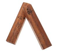 Alipis Lot de 2 Presse-papiers en Bois Dur 18 Cm, Antidérapants et Plats, pour Calligraphie Chinoise, Peinture et Écriture, Accessoire Artisanal pour Étudiants et Artistes, Coffret